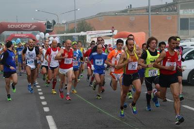 la mezza maratona di San Miniato
