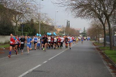 la mezza maratona di San Miniato