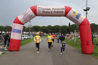 la mezza maratona di San Miniato
