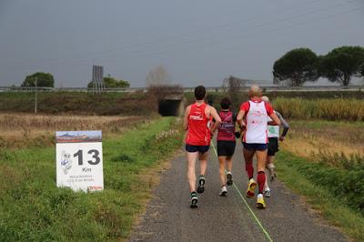 la mezza maratona di San Miniato