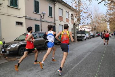 la mezza maratona di San Miniato
