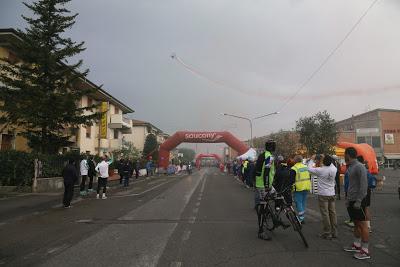 la mezza maratona di San Miniato