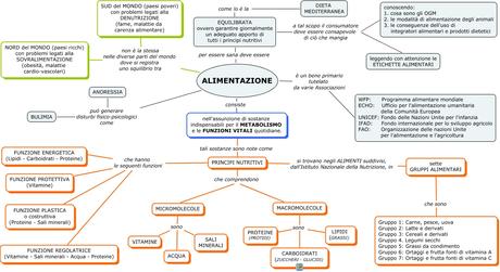 Anatomia dell'apparato digerente e classificazione dei principi nutritivi