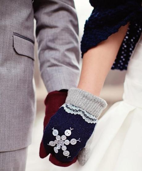 Accessori per il matrimonio invernale: 7 ispirazioni