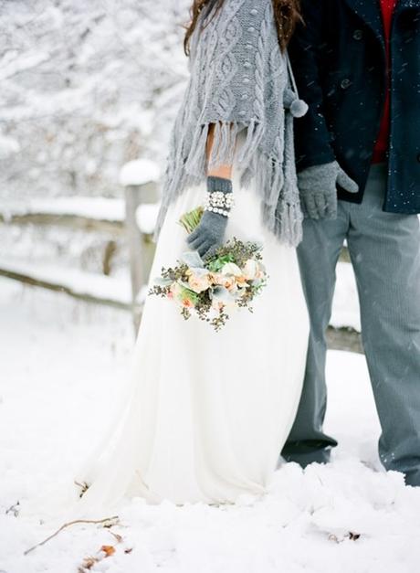 Accessori per il matrimonio invernale: 7 ispirazioni