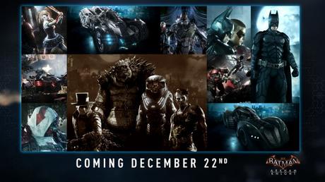 Annunciato i DLC di dicembre di Batman: Arkham Knight 
