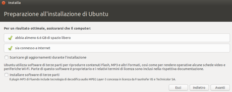 Installare Ubuntu Tutorial – 2 parte