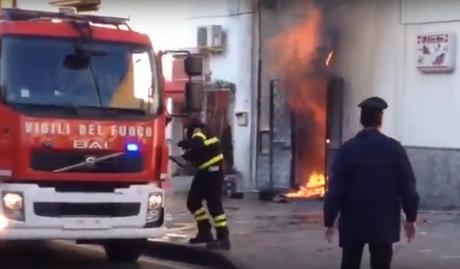 incendio Torre del Greco