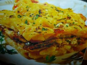 cucina delle feste. pesce gratinato