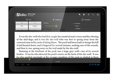 Aldiko Book Reader Premium v.3.0.20 APK Download per Android