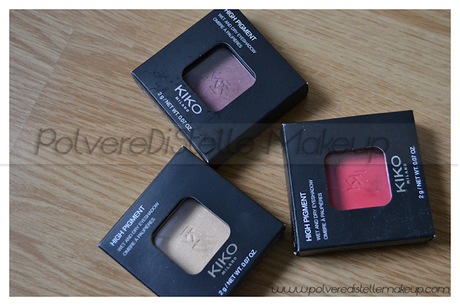 REVIEW: High Pigment Wet & Dry Eyeshadows - KIKO MILANO