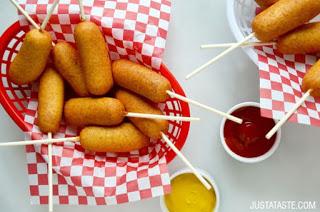 cucina delle feste - corn dog di astice