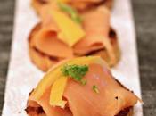 #NATALE Crostini panettone salmone affumicato limoni confit