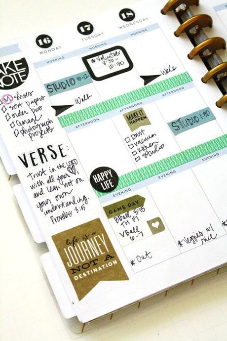 Happy planner, Weekly Calendar Printable and more