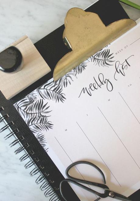 Happy planner, Weekly Calendar Printable and more