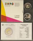 2 EURO EXPO 2015 PROOF ITALIA  – RARA – ESAURITA – SOLD OUT