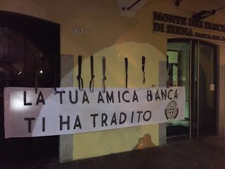 PAVIA. Salvabanche CasaPound cravatte annodate come cappi.