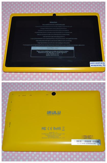 Tablet iRULU BabyPad Y1-pro