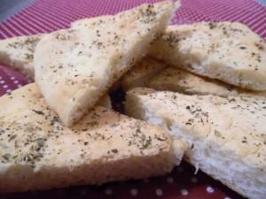 Focaccia morbida senza glutine