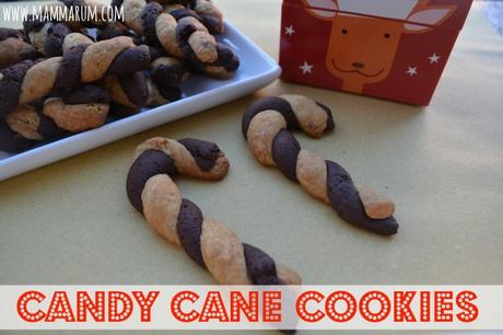Candy cane cookies
