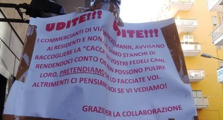 protesta dei commercianti