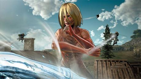 Attack on Titan, le immagini del gigante femmina - Notizia - PS4