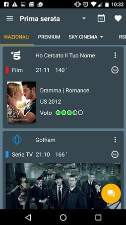 Super Guida TV – la guida tv con videoregistratore cloud! Super Guida TV smartphone