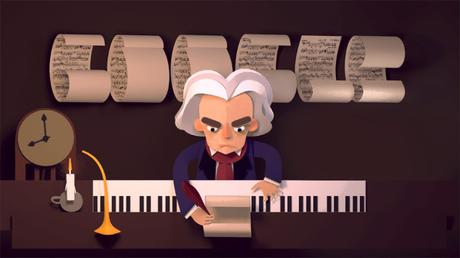 google doodle beethoven