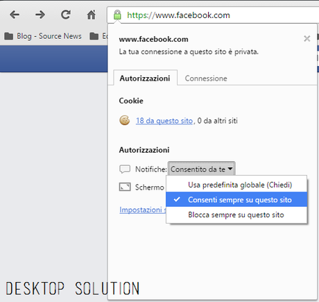 [Guida] Come abilitare le notifiche di Facebook su Chrome da PC