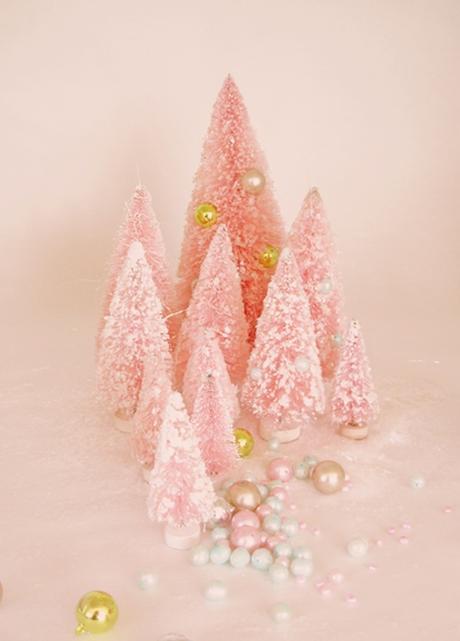 10 idee per un Natale in rosa e oro 10 idee per un Natale in rosa e oro
