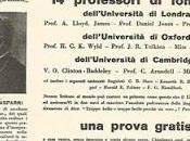 Pubblicità Linguaphone nome Tolkien, 1934