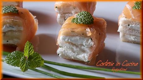 Stuzzichini al salmone