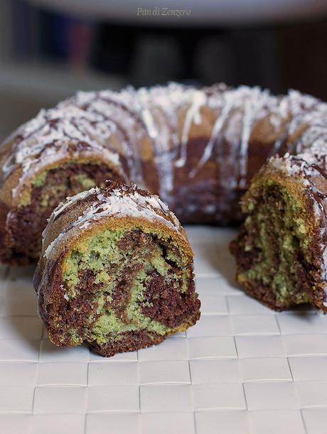 torta cacao e tè macha