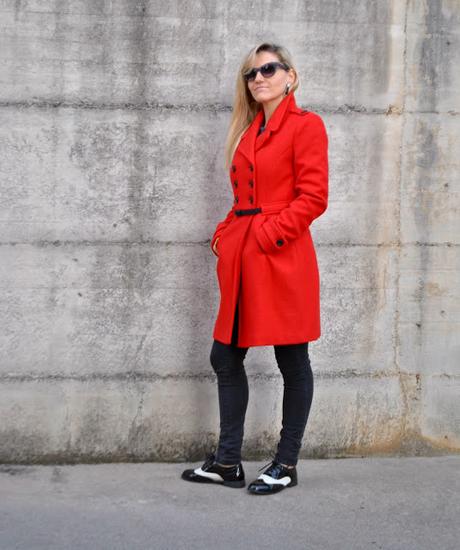 outfit cappotto rosso come abbinare il cappotto rosso abbinamenti cappotto rosso cappotto rosso street style red coat outfit how to wear red coat how to combine red coat red coat street style outfit casual invernale casual winter outfit outfit outfit casual invernali outfit da giorno invernale outfit dicembre 2015 december outfit casual winter outfit mariafelicia magno fashion blogger colorblock by felym fashion blog italiani fashion blogger italiane blog di moda blogger italiane di moda fashion blogger bergamo fashion blogger milano fashion bloggers italy italian fashion bloggers influencer italiane italian influencer 