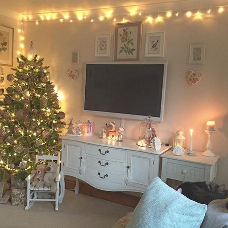 Un Natale shabby chic a casa di Emma nell'Essex