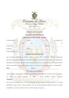 Concorso Nazionale di Poesia “Giugno Locrese 2016” organizzato dall’Assessorato alla Cultura del Comune di Locri (RC)