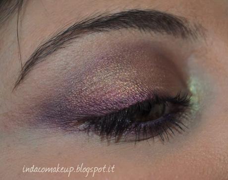 Make-up festivo | Gold and Violet