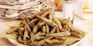 pranzo di natale - pesciolini fritti