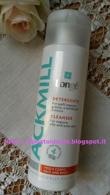 Longema: detergente Ackmill Longé e crema Longé Plus