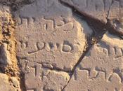 Trovata lastra marmo incisa Mare Galilea