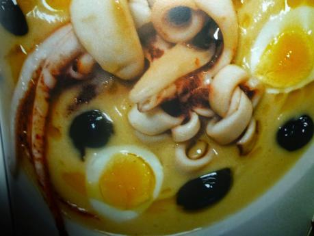 pranzo di natale - calamari in crema