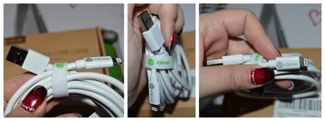 iClever cavo usb da 3 metri per iphone o ipad.