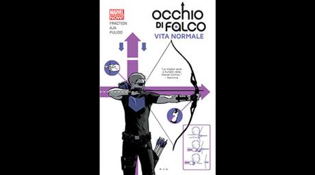 Occhio di falco vol. 1: Vita normale, di Matt Fraction e David Aja (Panini Comics, 112 pagine, 12 euro)