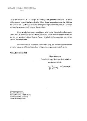 Qual è lo stato dell’arte dei lavori di ristrutturazione e potenziamento della rete idrica progettati dal Comune? La cifra di 1.900.000,00 euro, destinati per il progetto, risultano effettivamente impiegati a tale fine? Le domande della Portavoce del M...