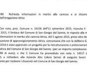 Qual stato dell’arte lavori ristrutturazione potenziamento della rete idrica progettati Comune? cifra 1.900.000,00 euro, destinati progetto, risultano effettivamente impiegati tale fine? domande Portavoce M...