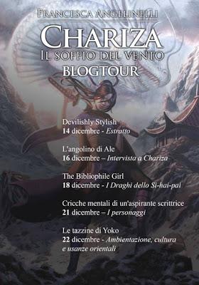 Blogtour Chariza. Il soffio del vento - Personaggi