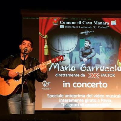 CAVA MANARA (pv). Al Teatro Rossi, presentazione ufficiale del video di Mario di X Factor, girato a Pavia.