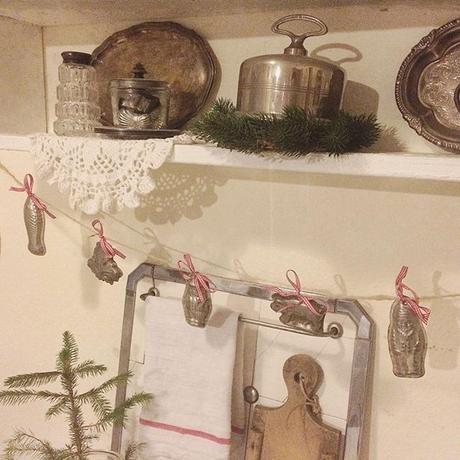 Un Natale in vero stile shabby chic a casa di Liise