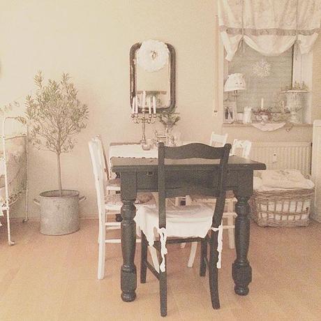 Un Natale in vero stile shabby chic a casa di Liise