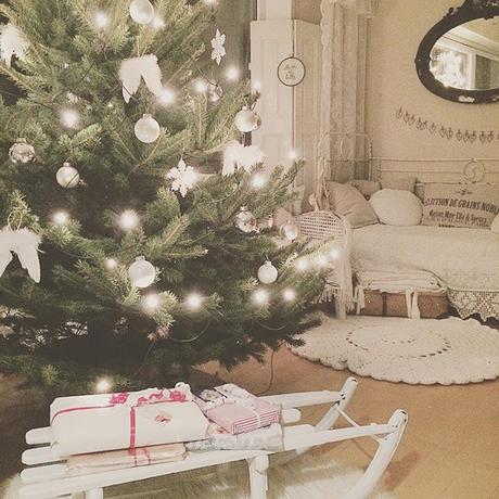 Un Natale in vero stile shabby chic a casa di Liise